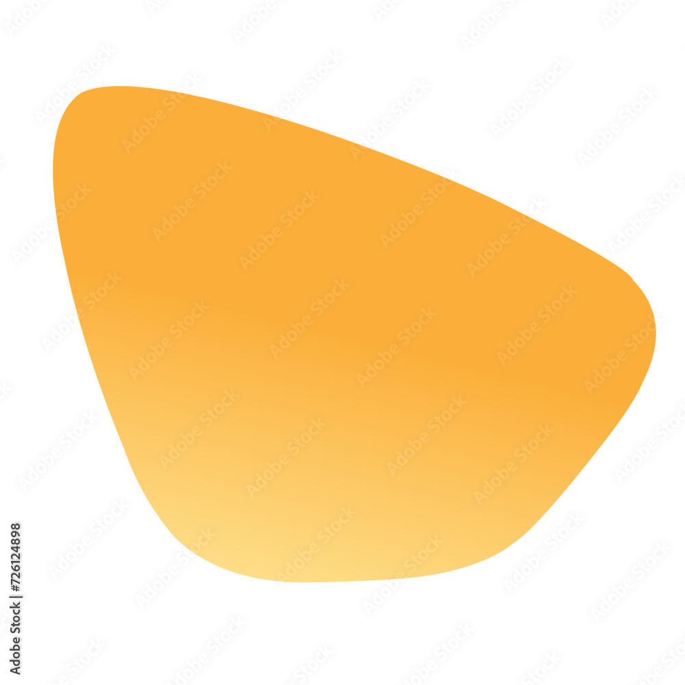 Abstract organic gradient blob Abstract organic gradient blob