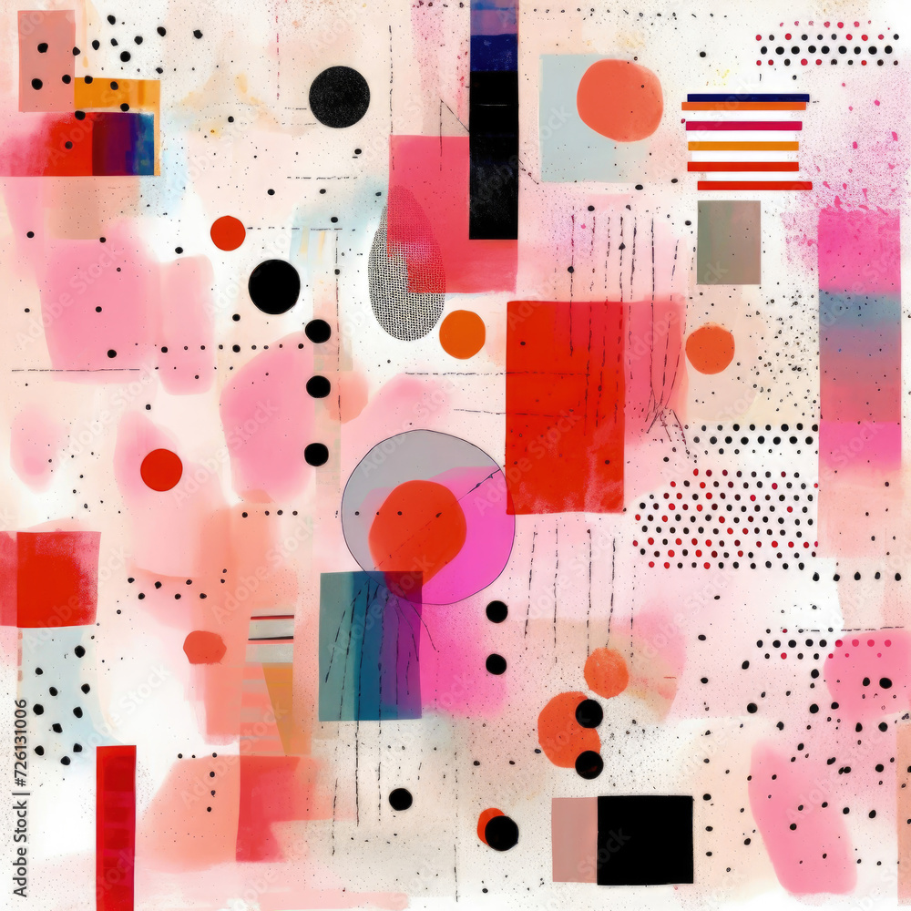 seamless pattern with dots