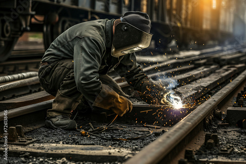 photo man is working at metal factory  © yuniazizah