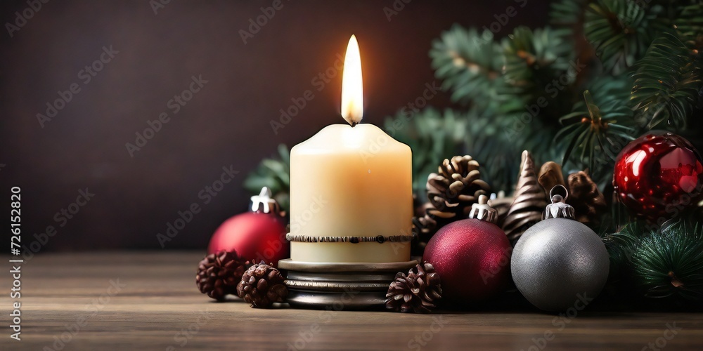 christmas candle and decorations christmas candle and decorations