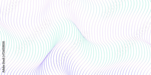 Abstract creative colorful gradient colors in Dark background. Dynamic Wave lines with digital wireframe wave. curve flowing design. Concept of technology, digital, communication, science. 