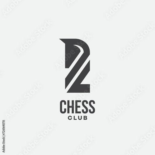 Chess knight logo