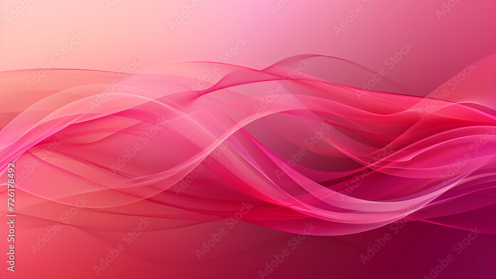 Crimson Currents: A Red and Pink Abstract Wave Crimson Currents: A Red and Pink Abstract Wave