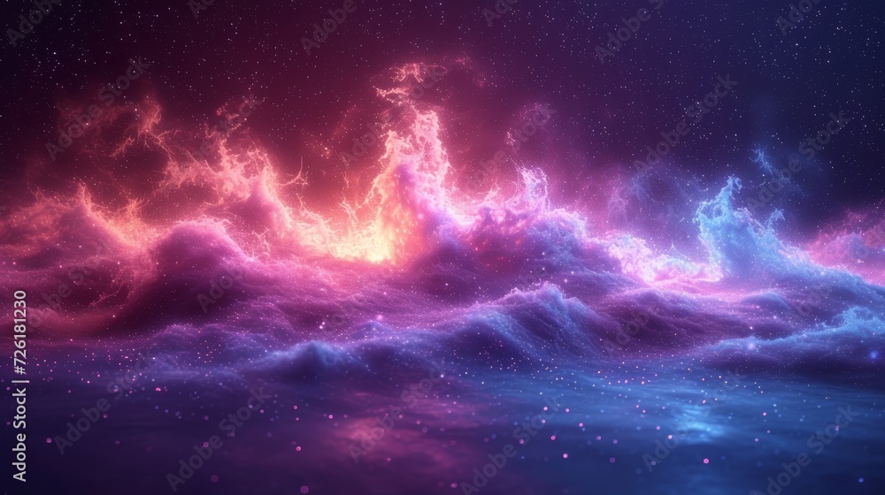 Abstract fractal background. Digital art. 3d rendering. Computer generated image. - Generative AI Abstract fractal background. Digital art. 3d rendering. Computer generated image. - Generative AI