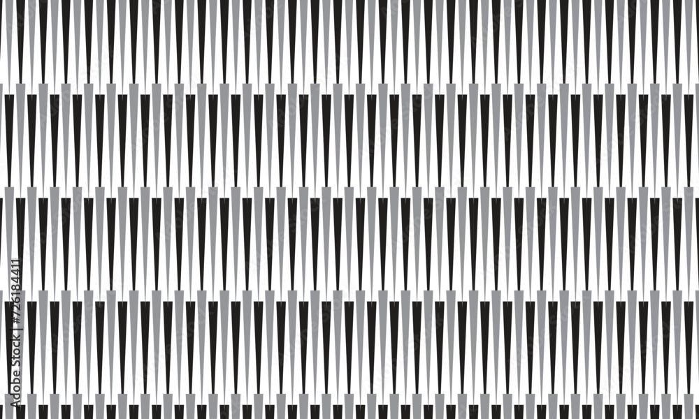 abstract monochrome repeatable minimal black grey line pattern.
