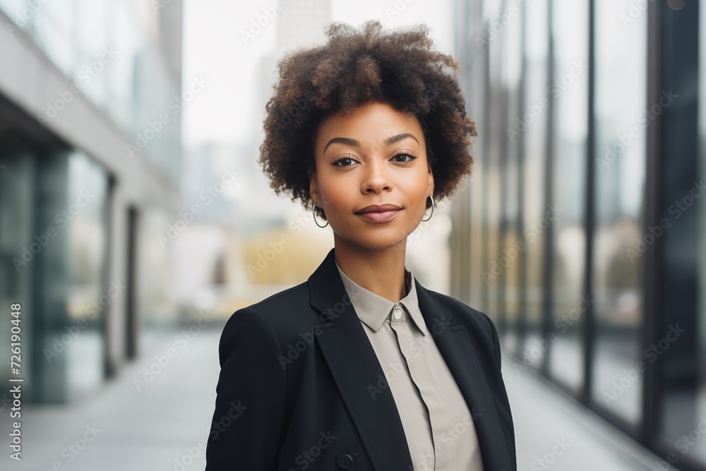 Illustration of a fashion portrait, Business woman, AI Generated Illustration of a fashion portrait, Business woman, AI Generated
