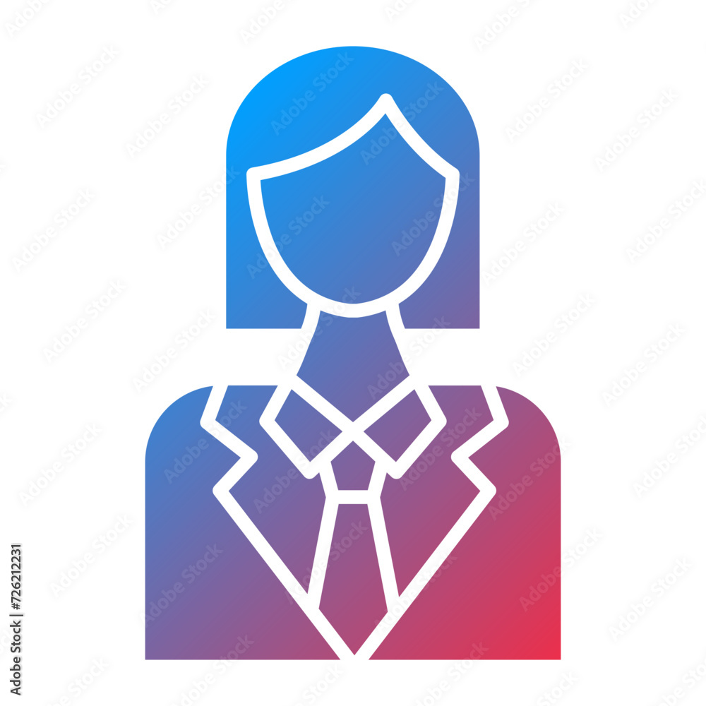 Business Woman Icon Style Business Woman Icon Style
