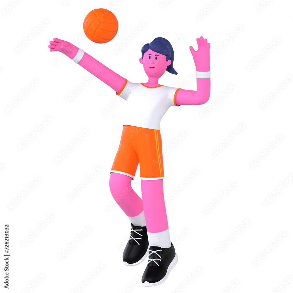 Girl Sport Volleyball Game Competition Girl Sport Volleyball Game Competition