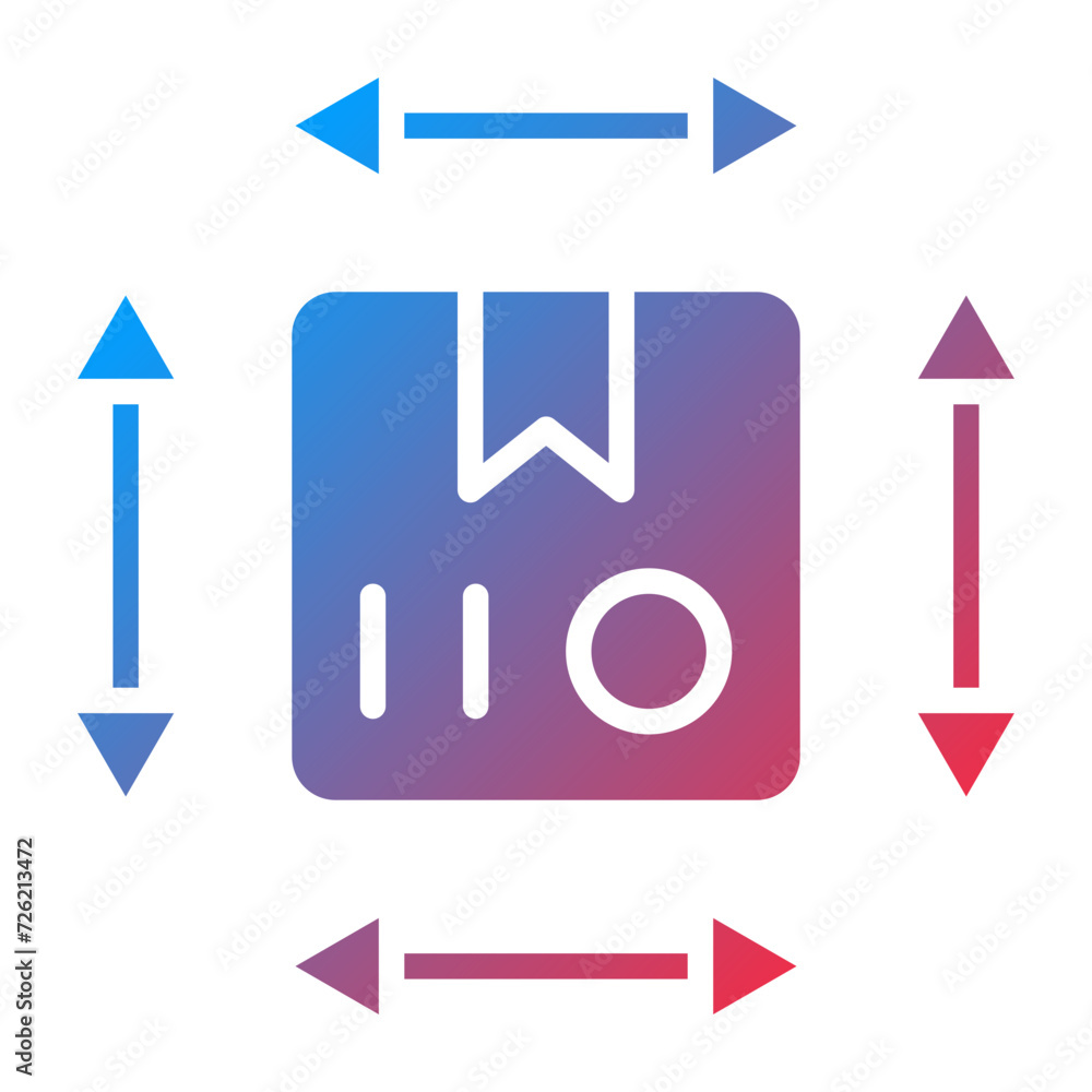 Dimension Icon Style Dimension Icon Style