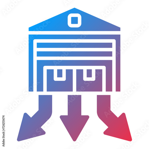 Distribution Center Icon Style