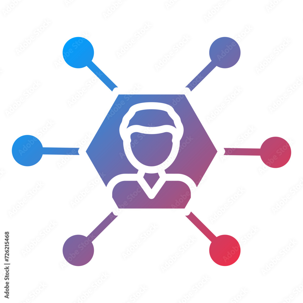 Customer Data Platforms Icon Style Customer Data Platforms Icon Style