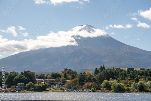 Lake Kawaguchi with Mt Fuji, Fuji Mountain © Larry Zhou