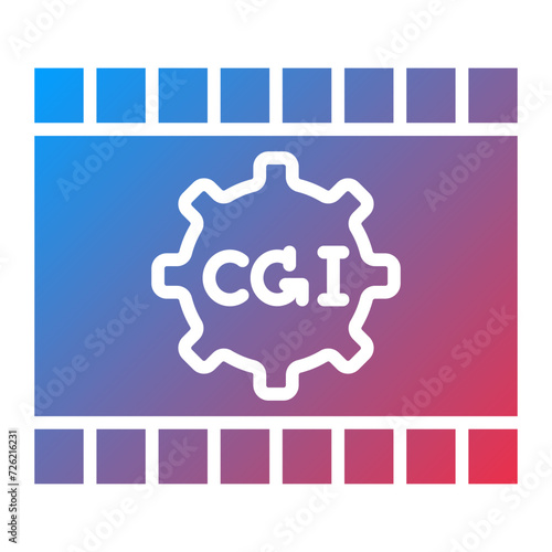 CGI Film Icon Style