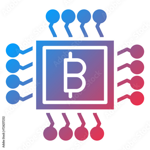 Mining Farm Icon Style