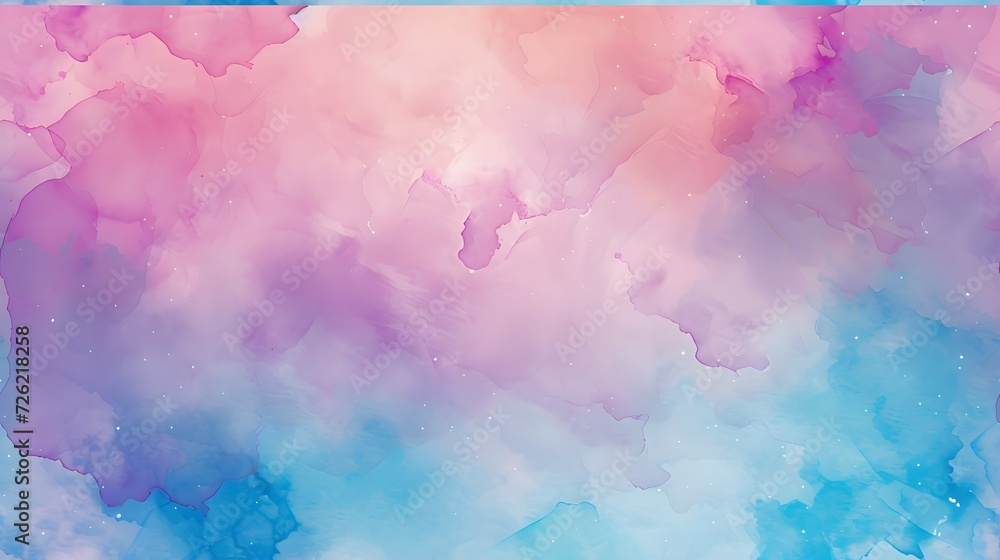 Fototapeta premium watercolor background blend of pastel hues seamless pattern.