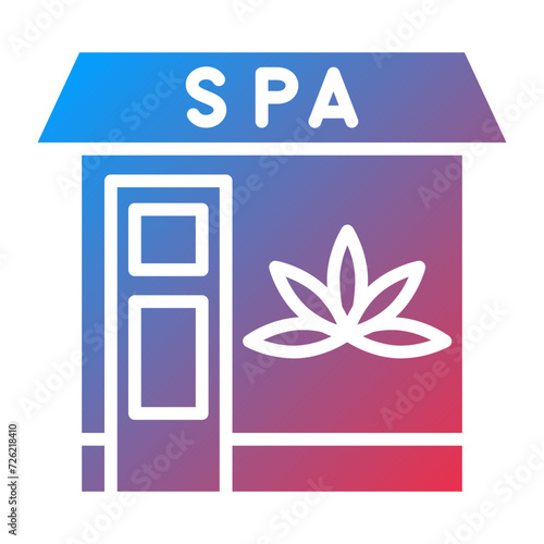 Spa Center Icon Style