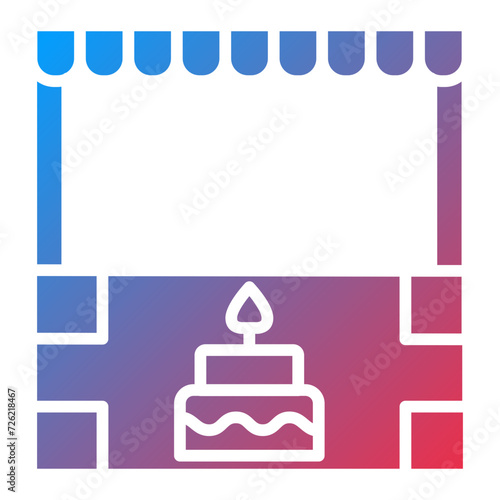 Cake Shop Icon Style
