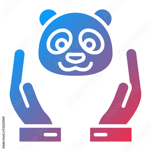 Animal Rights Icon Style