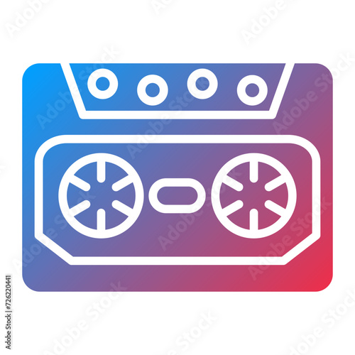 Cassette Icon Style