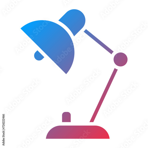 Desk Lamp Icon Style