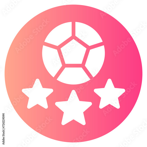 championship gradient icon