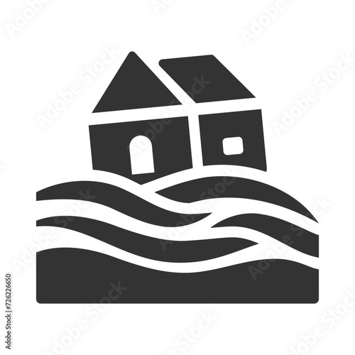 Flood disaster Icon