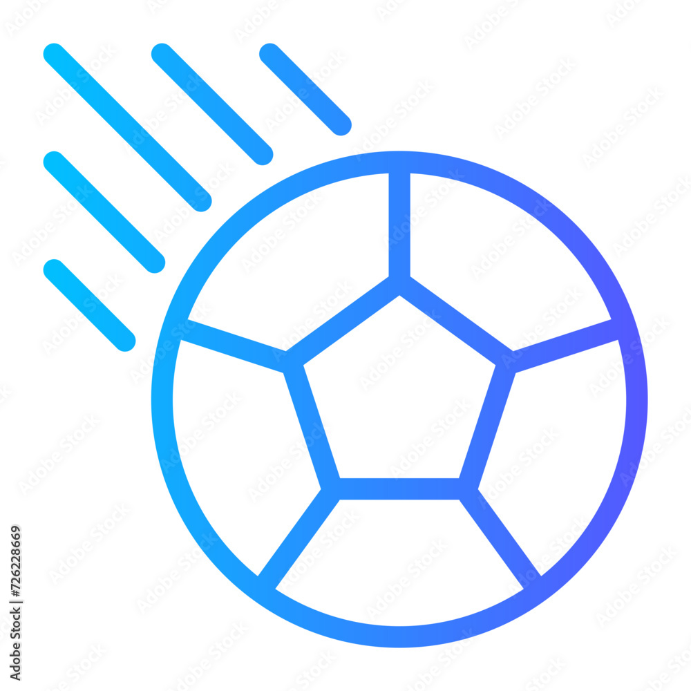 shot gradient icon shot gradient icon