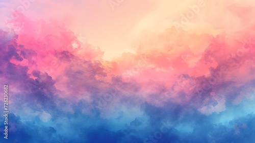 watercolor background with soft gradients