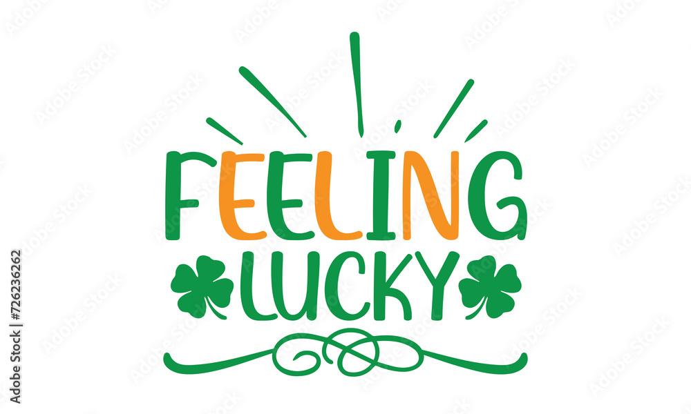 Obraz premium St Patrick's Day Svg Design, St Patrick's Day, St. patricks Svg designs, St. patricks Svg Bundle 