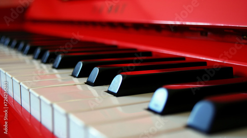 Red piano