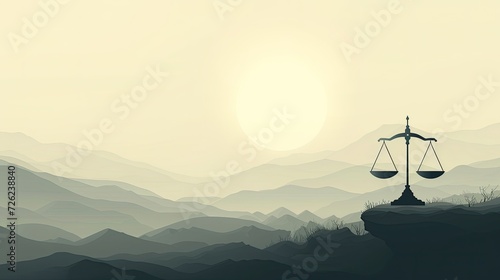 Greeting Card and Banner Design for National World Justice Day