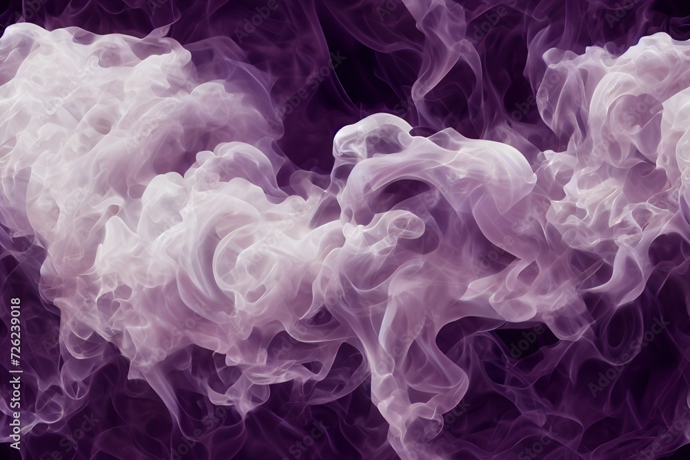 Seamless Purple Smoke Pattern Abstract