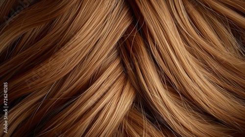 Closeup hair. Women's hairstyle. Hair texture 