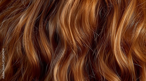 Closeup hair. Women s hairstyle. Hair texture 