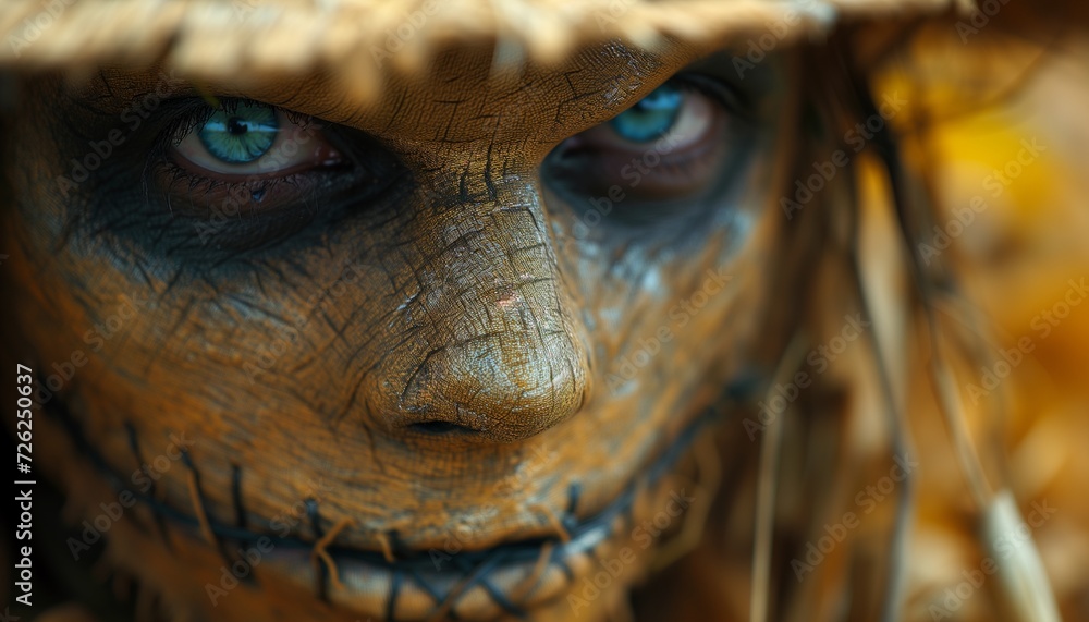 Creepy Scarecrow: Straw Hat Horror Creepy Scarecrow: Straw Hat Horror