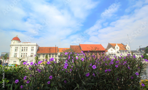 Dutch buildings remaining in the old city area of Jakarta