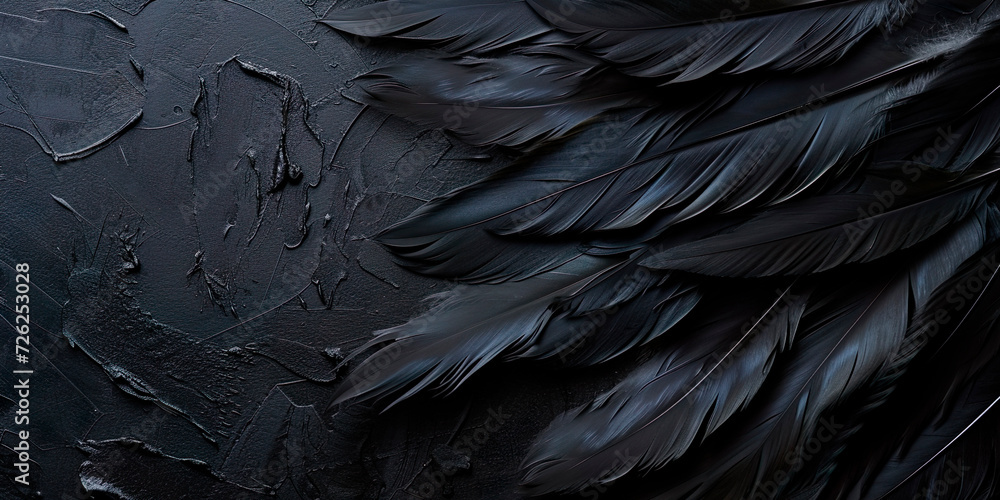 Abstract background with birds feathers dark colors Abstract background with birds feathers dark colors