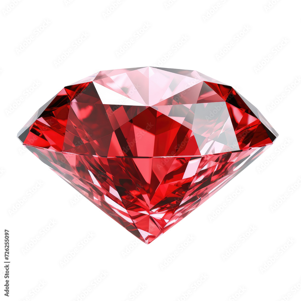 Red diamond transparent background Red diamond transparent background