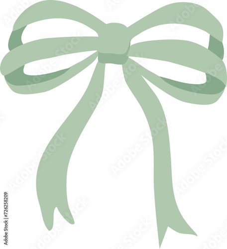 Ribbon Bow illustration.