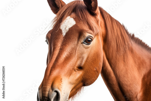 horse_face_shot_isolated_on_white_background_cutout