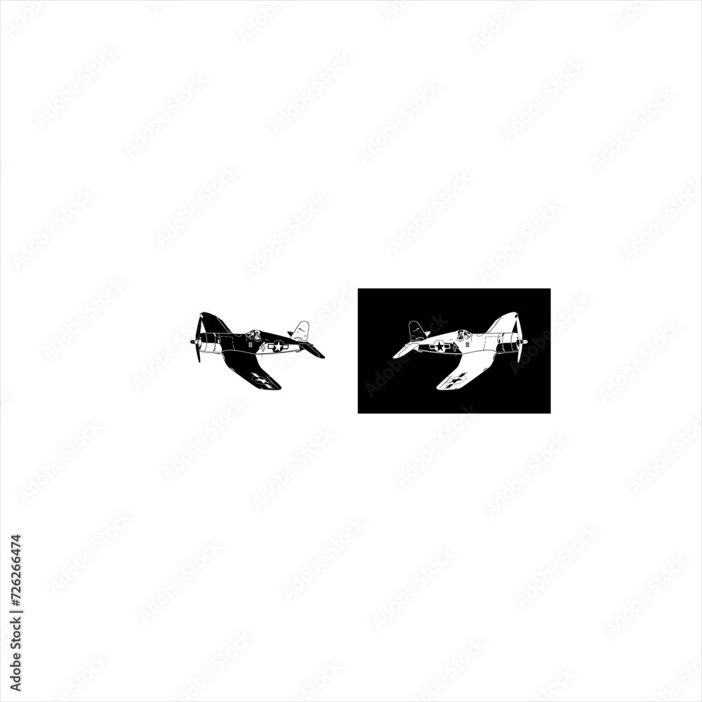 Illustration vector graphic of airplane icon Illustration vector graphic of airplane icon