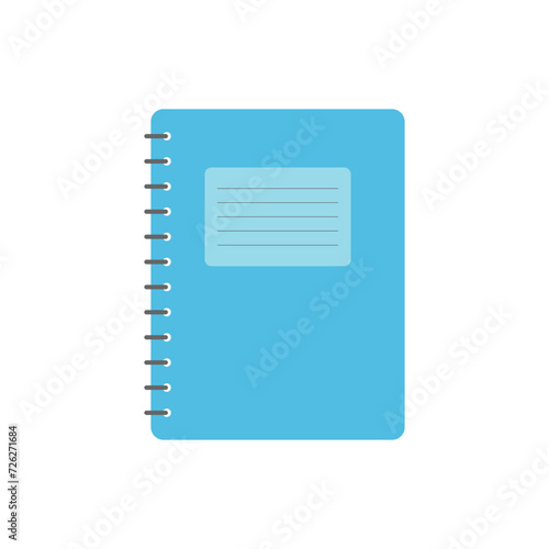 Obraz na płótnie Notebook for students on a white background. Vector illustration w salonie
