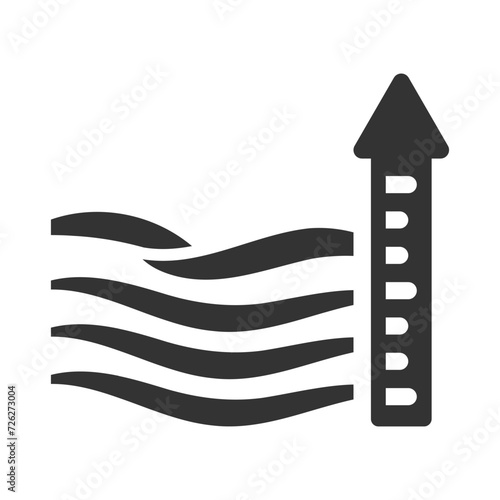Sea level rise Icon