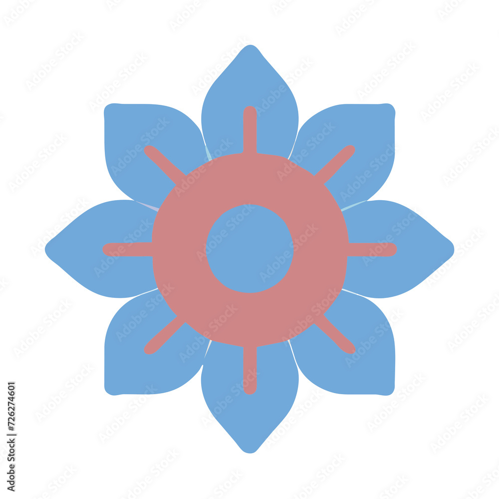 Beautiful flower shape design for various decorations. Beautiful flower shape design for various decorations.