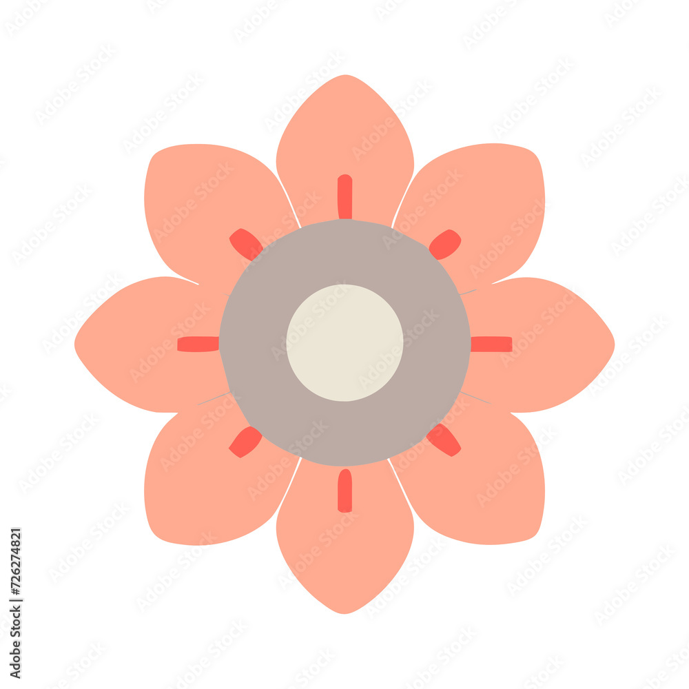 Beautiful flower shape design for various decorations. Beautiful flower shape design for various decorations.
