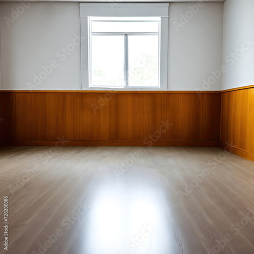 Spacious Living: Empty Room in Apartment, Hous