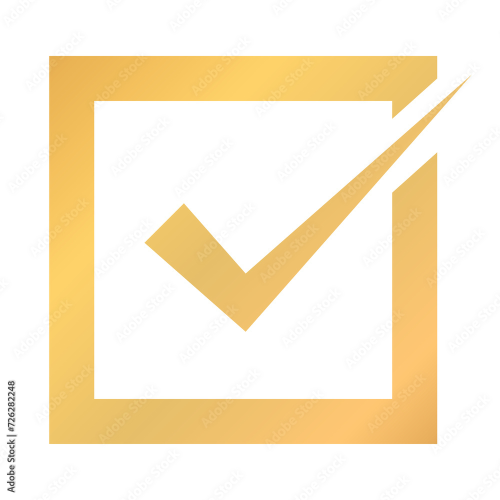 gold check mark icon vector png gold check mark icon vector png