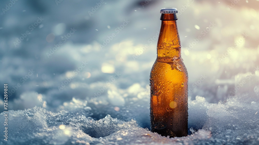 beer bottle in freezer beer bottle in freezer