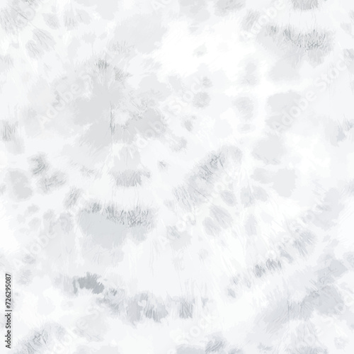 Tie Dye Gray Spiral. Snow Seamless Swirl. Abstract Grunge Texture. Gray Swirl Stain. White Stripe Tie Die. Art Tie Dye. Light Round Ornament. Vector Soft Print. Spiral Shiny Vector. Vector Cool Bg