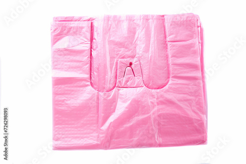 Pack of pink cellophane bags